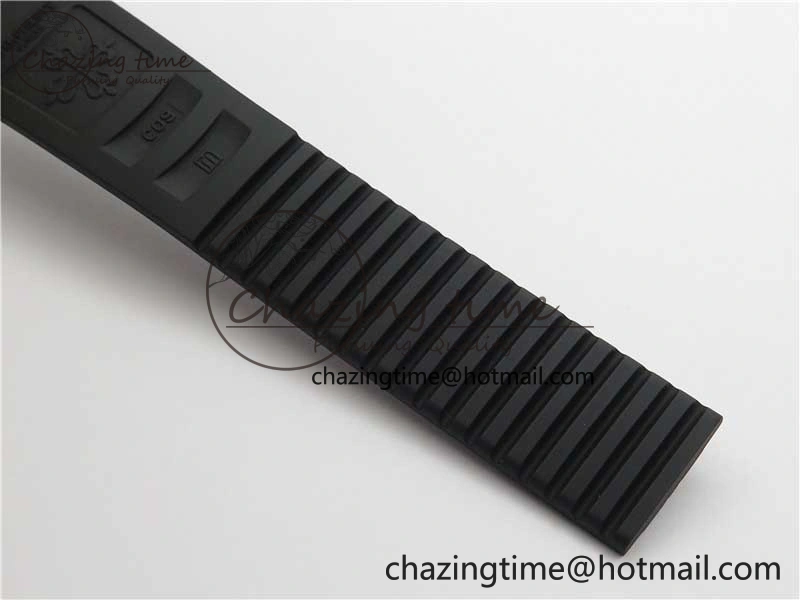 Aquanaut 5164A SS ZF 1:1 Best Edition Black Dial on Black Rubber Strap A324