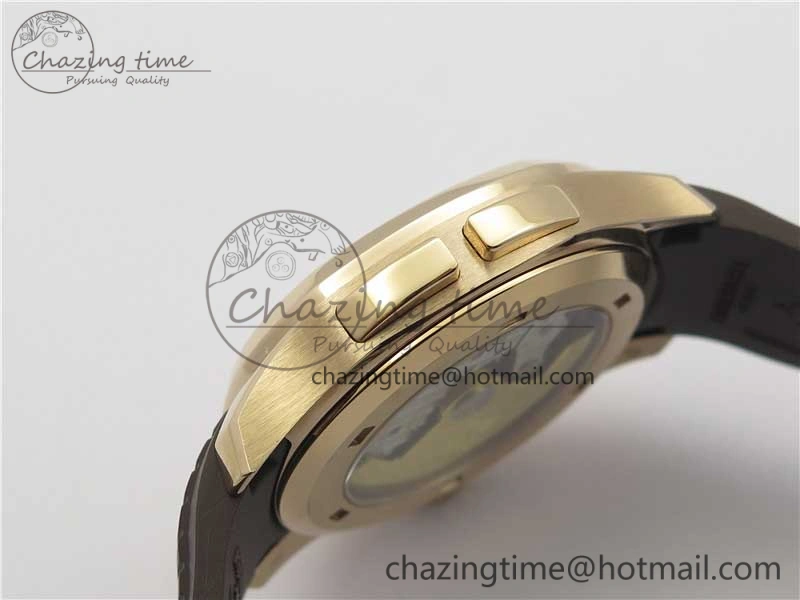 Aquanaut 5164R RG GRF Best Edition Brown Dial on Brown Rubber Strap A324 V2