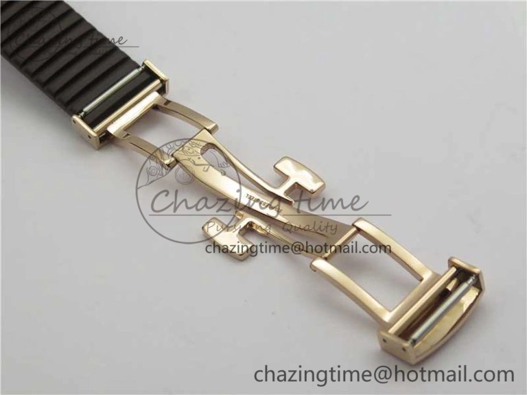 Aquanaut 5164R RG GRF Best Edition Brown Dial on Brown Rubber Strap A324 V2