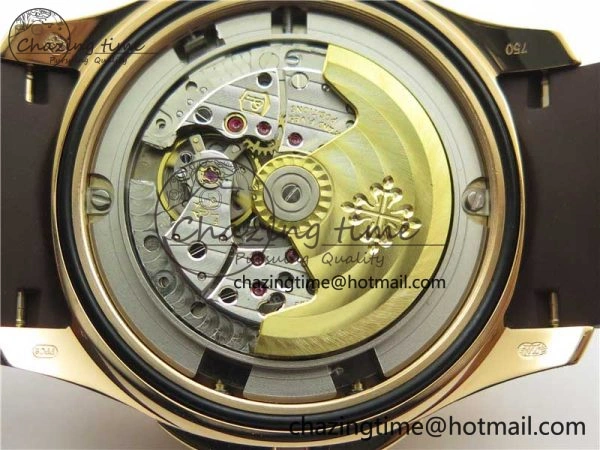 Aquanaut 5164R RG ZF 1:1 Best Edition Brown Dial on Brown Rubber Strap A324