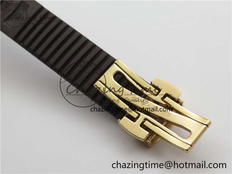 Aquanaut 5164R RG ZF 1:1 Best Edition Brown Dial on Brown Rubber Strap A324