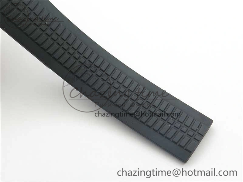 Aquanaut 5165A 38.5mm SS ZF 1:1 Best Edition Black Dial on Black Rubber Strap 324CS (Free box)