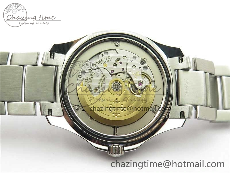 Aquanaut 5167 SS 3KF Best Edition Gray Dial on SS Bracelet A324 Super Clone V2