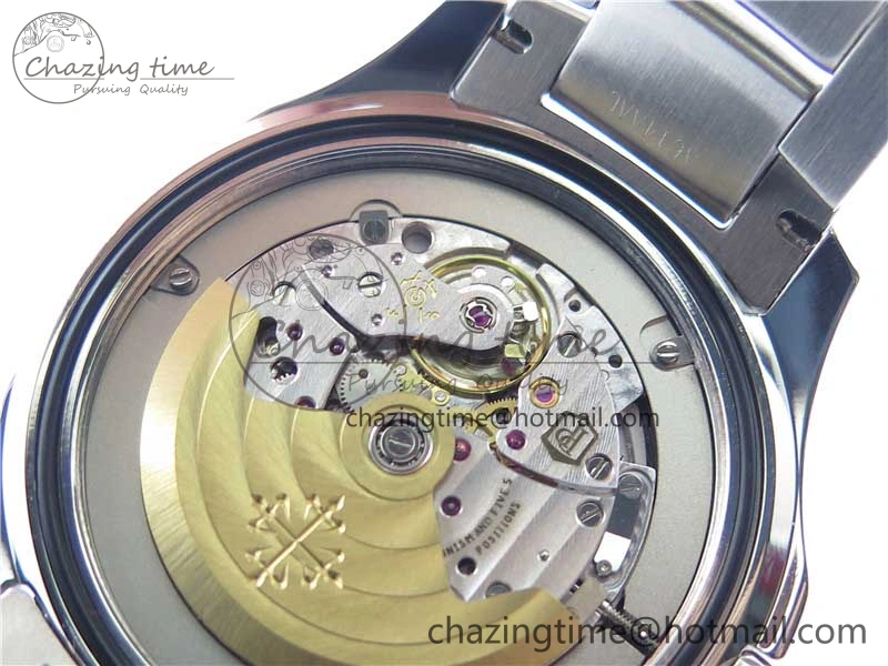 Aquanaut 5167 SS 3KF Best Edition Gray Dial on SS Bracelet A324 Super Clone V2