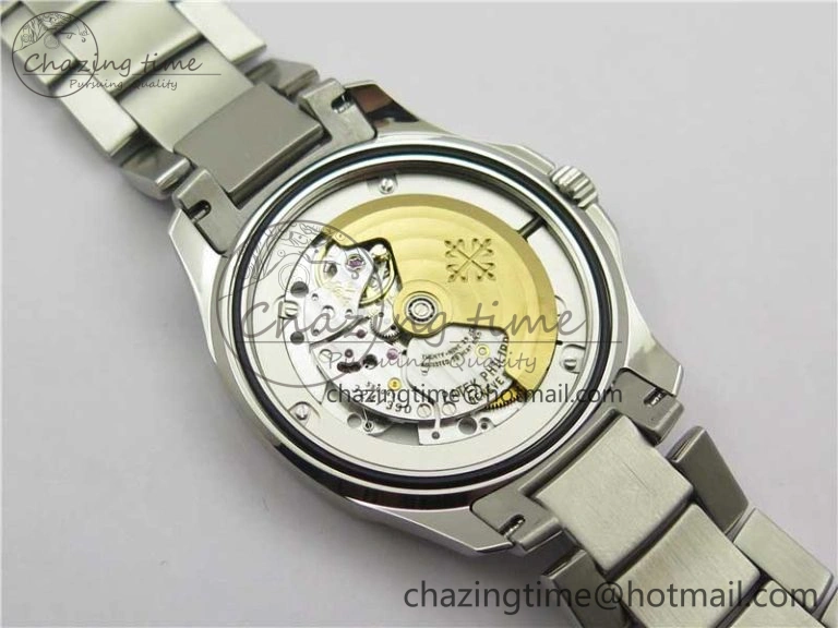 Aquanaut 5167 SS 3KF Best Edition Gray Dial on SS Bracelet A324 Super Clone V2
