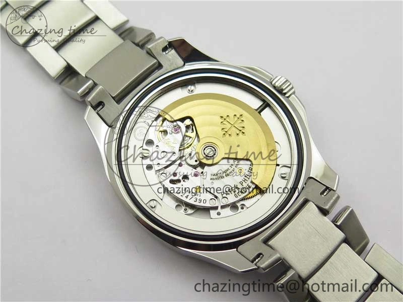 Aquanaut 5167 SS 3KF Best Edition Gray Dial on SS Bracelet A324 Super Clone V2