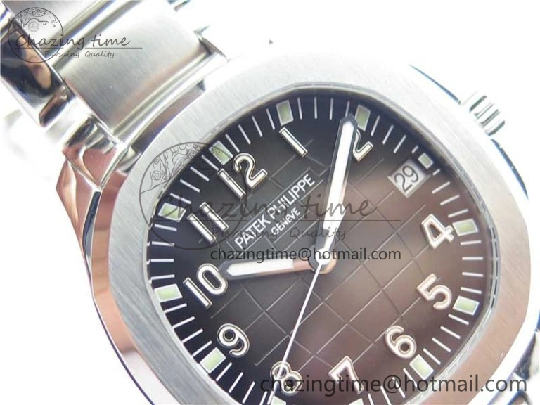 Aquanaut 5167 SS 3KF Best Edition Gray Dial on SS Bracelet A324 Super Clone V2