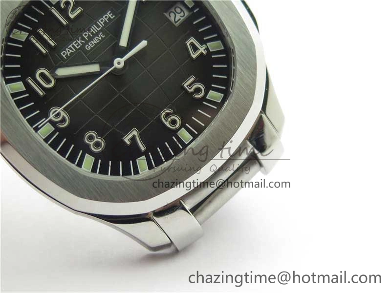 Aquanaut 5167 SS 3KF Best Edition Gray Dial on SS Bracelet A324 Super Clone V2