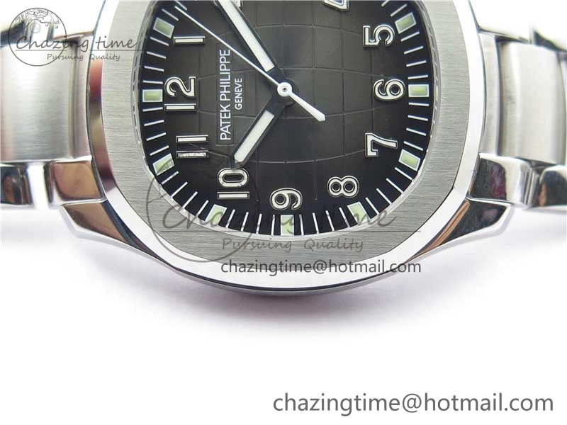 Aquanaut 5167 SS 3KF Best Edition Gray Dial on SS Bracelet A324 Super Clone V2