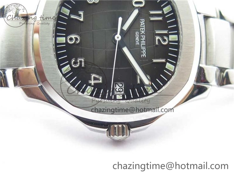 Aquanaut 5167 SS 3KF Best Edition Gray Dial on SS Bracelet A324 Super Clone V2