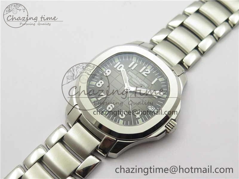 Aquanaut 5167 SS 3KF Best Edition Gray Dial on SS Bracelet A324 Super Clone V2