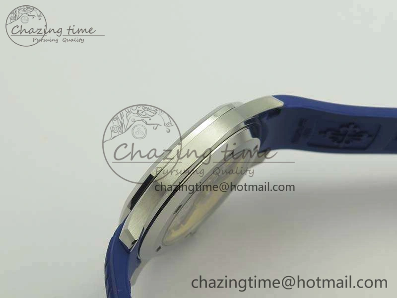 Aquanaut 5167 SS PF 1:1 Best Edition Blue Dial On Rubber Strap A2824
