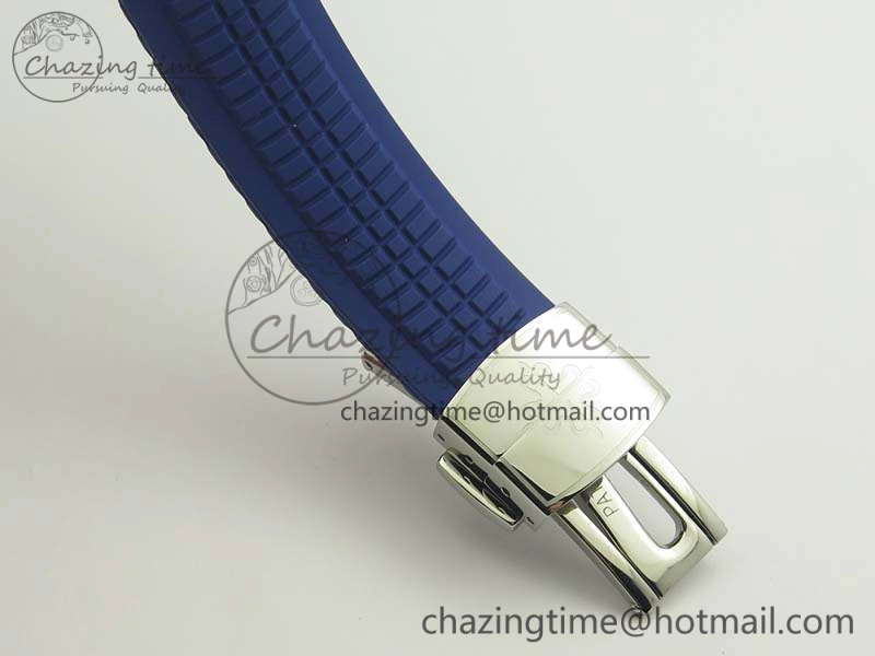 Aquanaut 5167 SS PF 1:1 Best Edition Blue Dial On Rubber Strap A2824