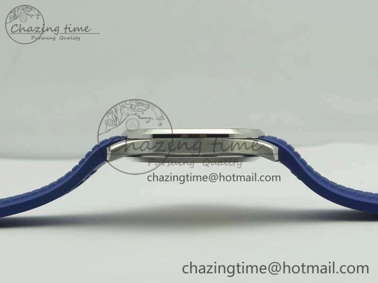 Aquanaut 5167 SS PF 1:1 Best Edition Blue Dial On Rubber Strap A2824