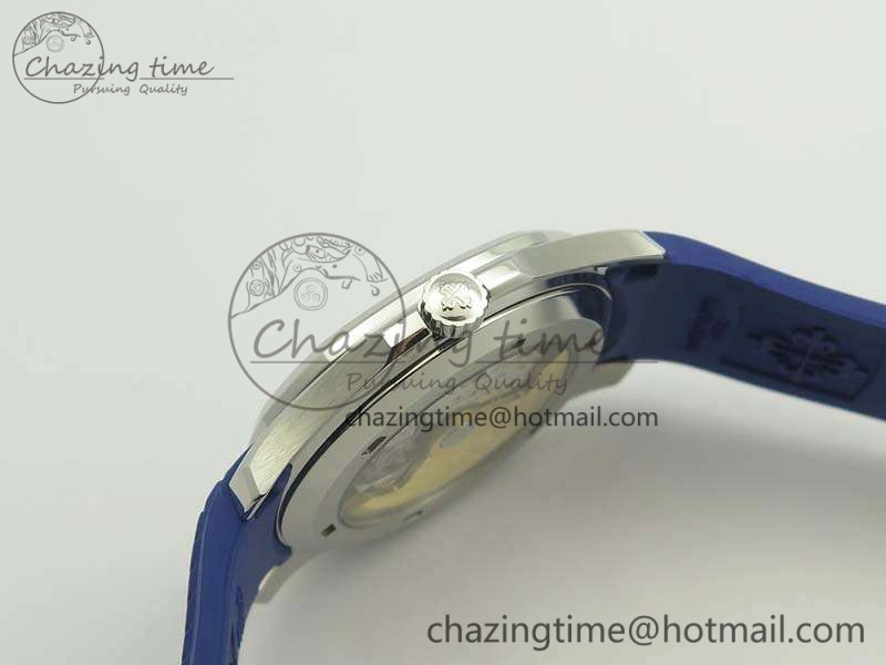 Aquanaut 5167 SS PF 1:1 Best Edition Blue Dial On Rubber Strap A2824