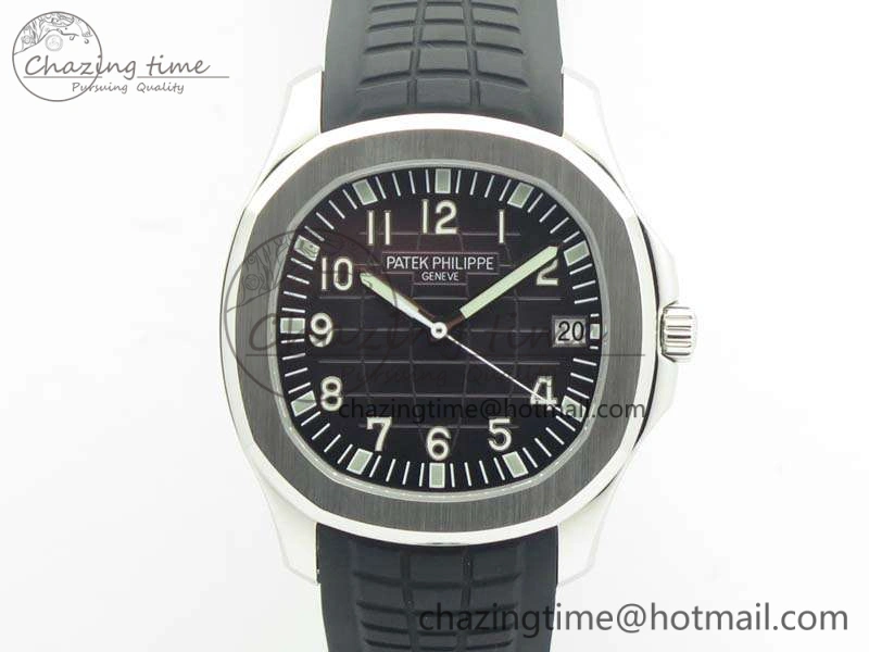 Aquanaut 5167 SS PF 1:1 Best Edition Gray Dial On Rubber Strap A2824