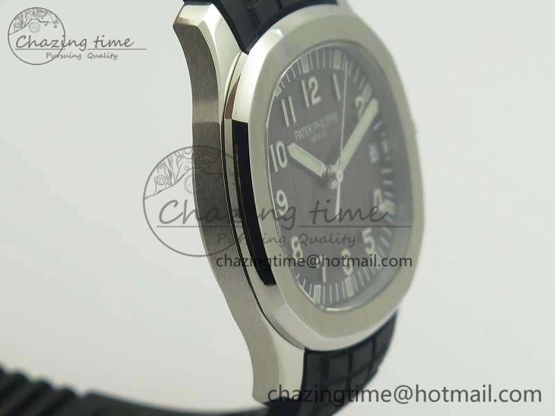 Aquanaut 5167 SS PF 1:1 Best Edition Gray Dial On Rubber Strap A2824
