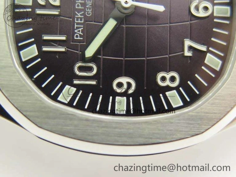 Aquanaut 5167 SS PF 1:1 Best Edition Gray Dial On Rubber Strap A2824