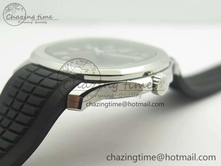 Aquanaut 5167 SS PF 1:1 Best Edition Gray Dial On Rubber Strap A2824