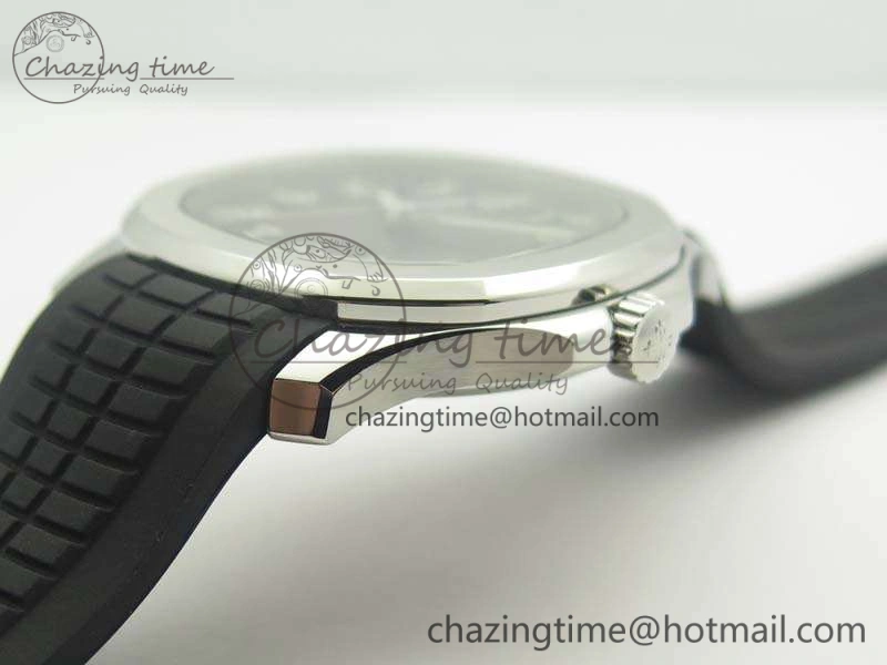 Aquanaut 5167 SS PF 1:1 Best Edition Gray Dial On Rubber Strap A2824