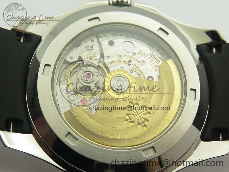 Aquanaut 5167 SS PF 1:1 Best Edition Gray Dial On Rubber Strap A2824