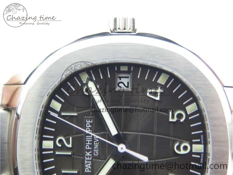 Aquanaut 5167A SS ZF 1:1 Best Edition Black Dial on SS Bracelet 324CS (Free box)