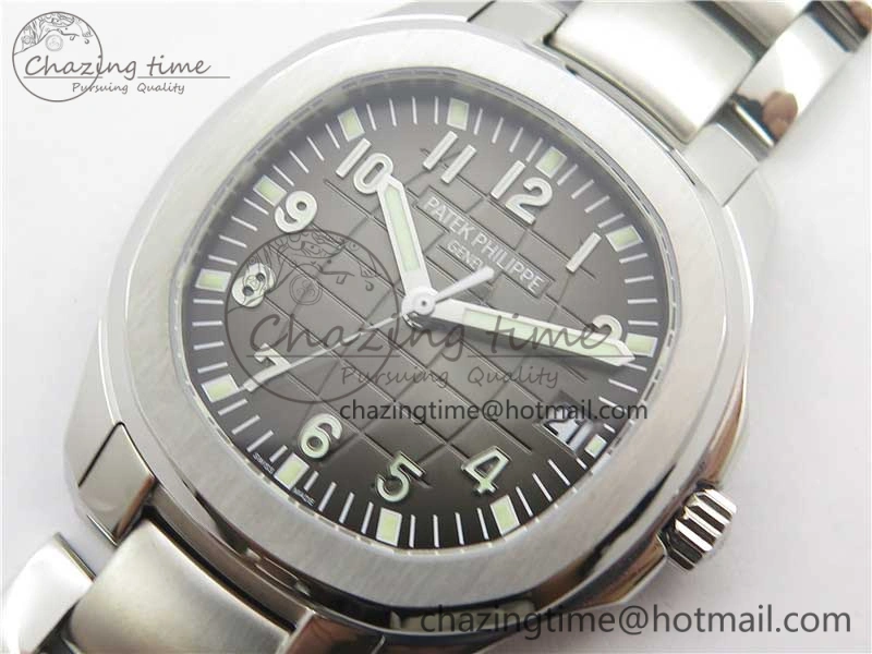 Aquanaut 5167A SS ZF 1:1 Best Edition Black Dial on SS Bracelet 324CS (Free box)