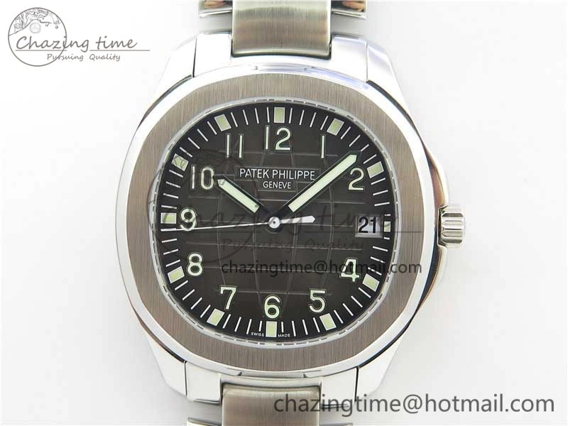 Aquanaut 5167A SS ZF 1:1 Best Edition Black Dial on SS Bracelet 324CS (Free box)