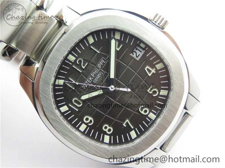 Aquanaut 5167A SS ZF 1:1 Best Edition Black Dial on SS Bracelet 324CS (Free box)