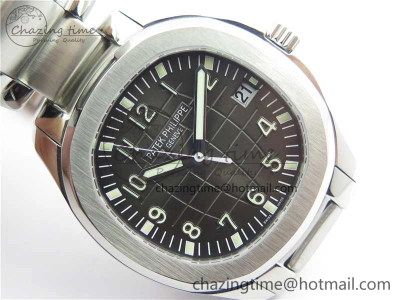 Aquanaut 5167A SS ZF 1:1 Best Edition Black Dial on SS Bracelet 324CS (Free box)