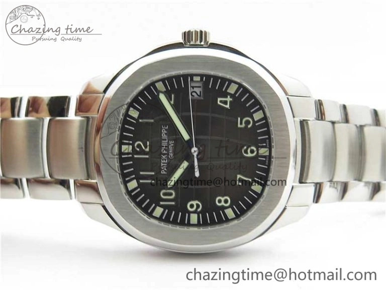 Aquanaut 5167A SS ZF 1:1 Best Edition Black Dial on SS Bracelet 324CS (Free box)
