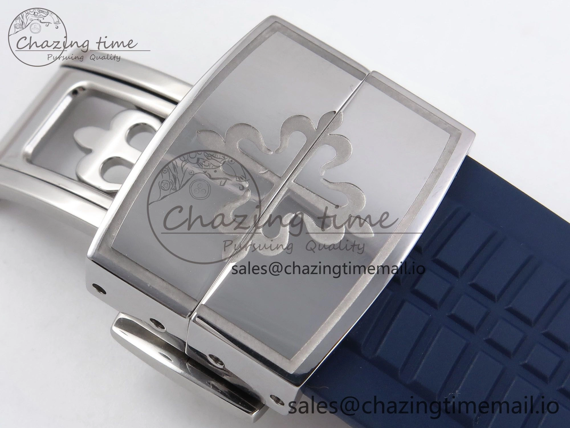 Aquanaut 5167A SS ZF 1:1 Best Edition Blue Dial on Blue Rubber Strap 330CS V2