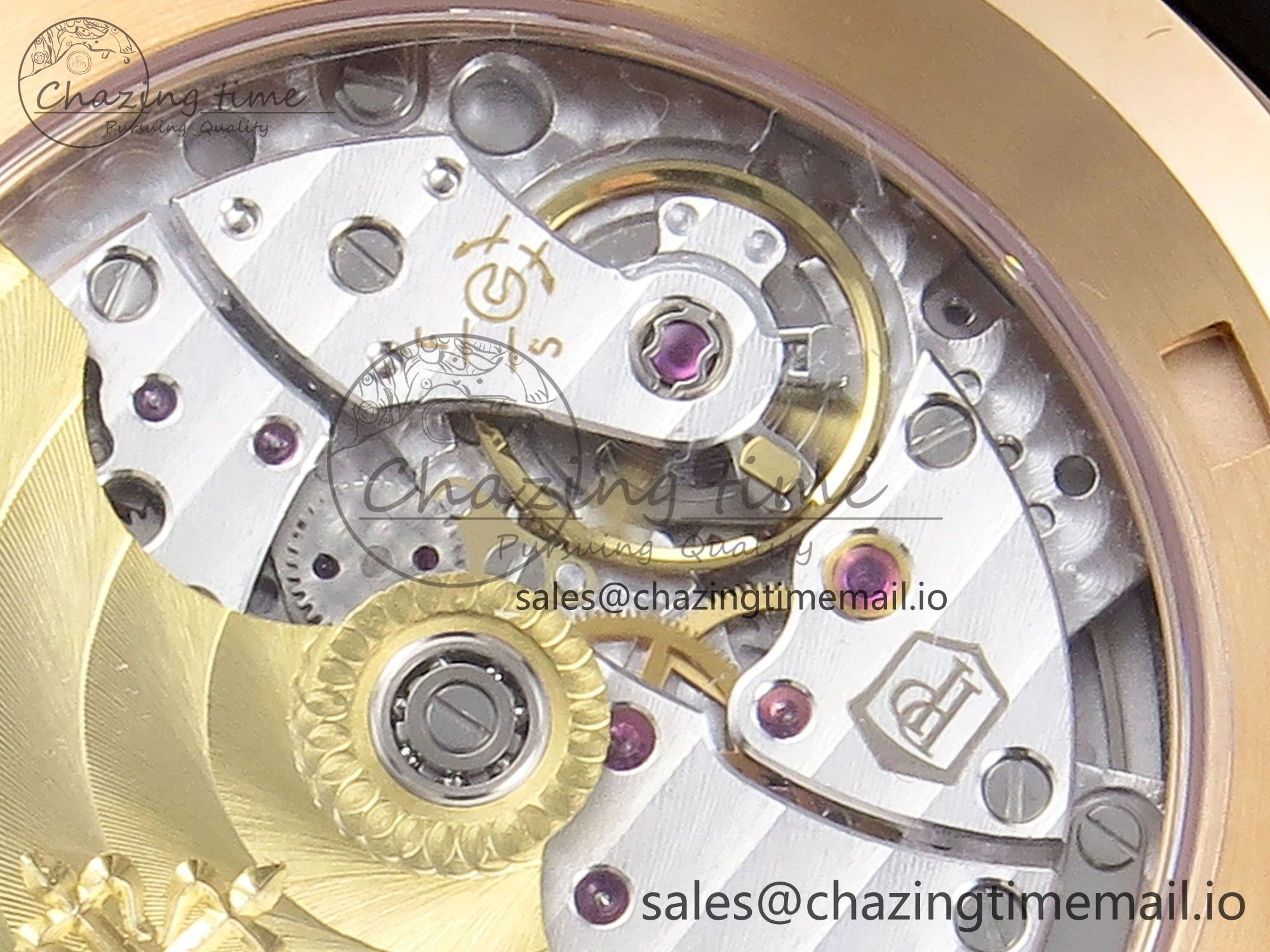 Aquanaut 5167R RG 3KF Best Edition Brown Dial on Brown Rubber Strap A324 Super Clone V2