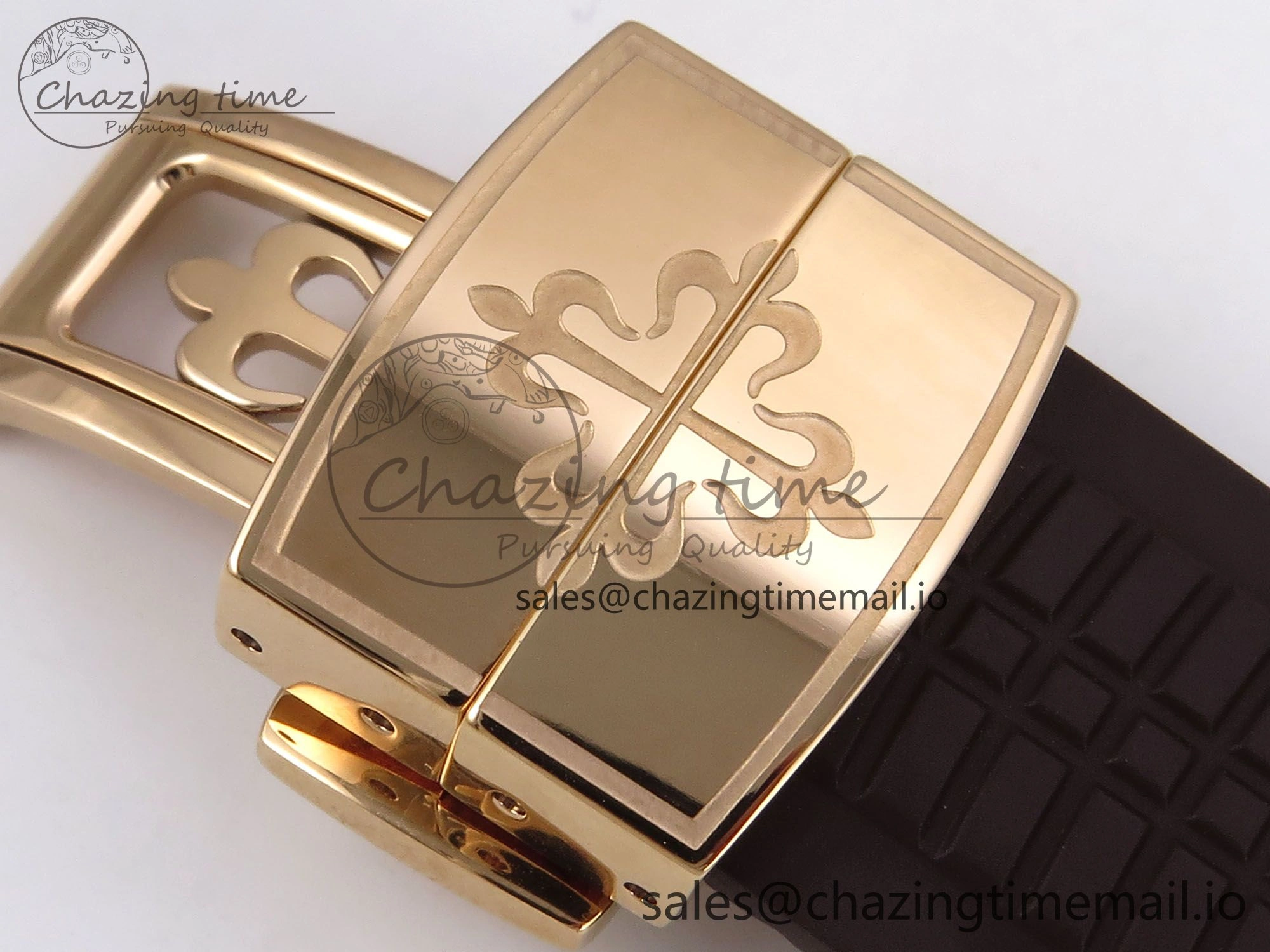 Aquanaut 5167R RG ZF 1:1 Best Edition Brown Dial on Brown Rubber Strap 330CS V2