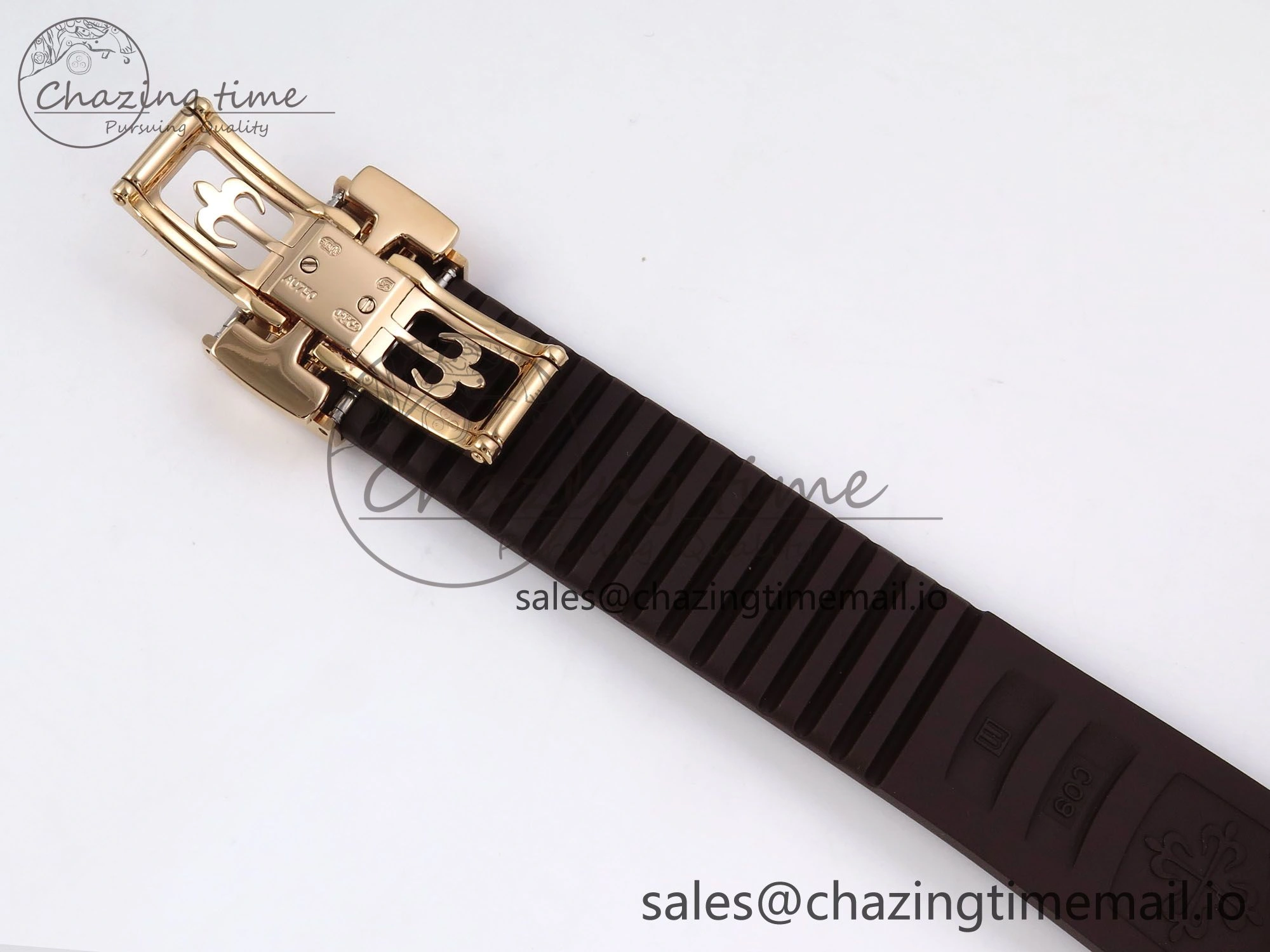 Aquanaut 5167R RG ZF 1:1 Best Edition Brown Dial on Brown Rubber Strap 330CS V2