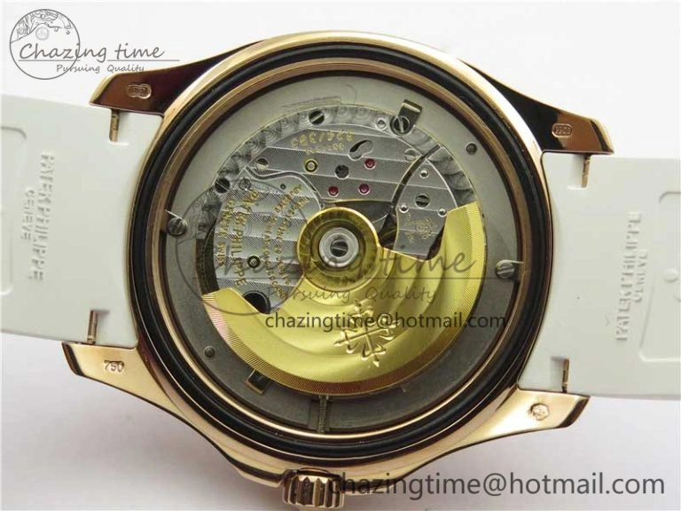 Aquanaut 5167R RG ZF 1:1 Best Edition Brown Dial on White Rubber Strap 324CS (Free box)