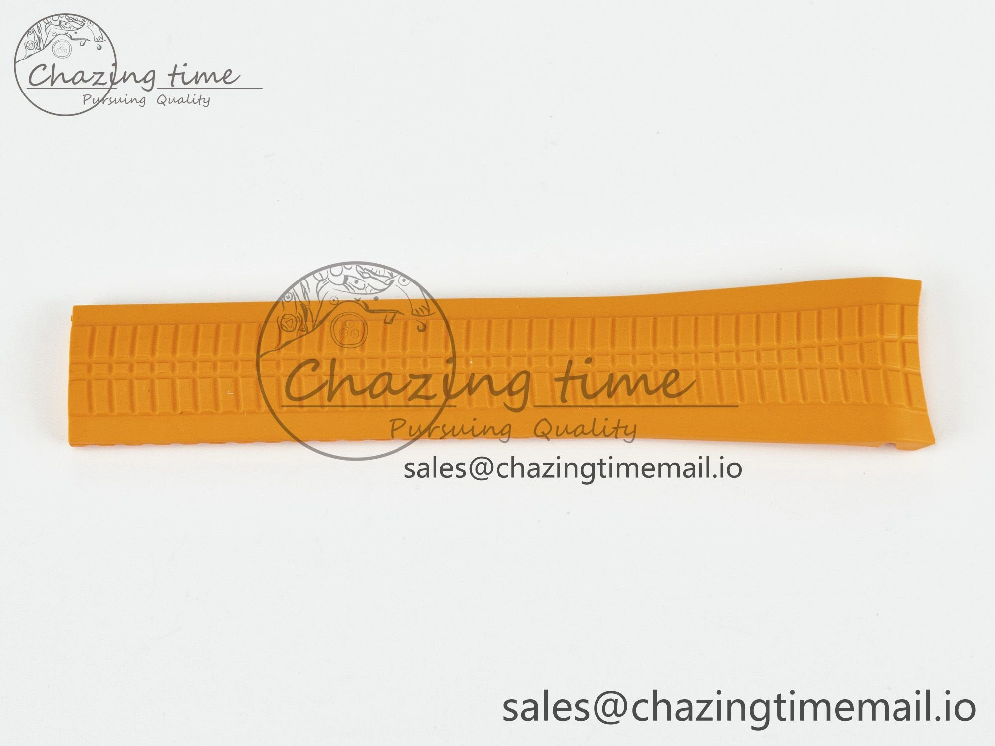 Aquanaut 5168 Best Edition Orange Rubber Strap (Fits the Gen size)