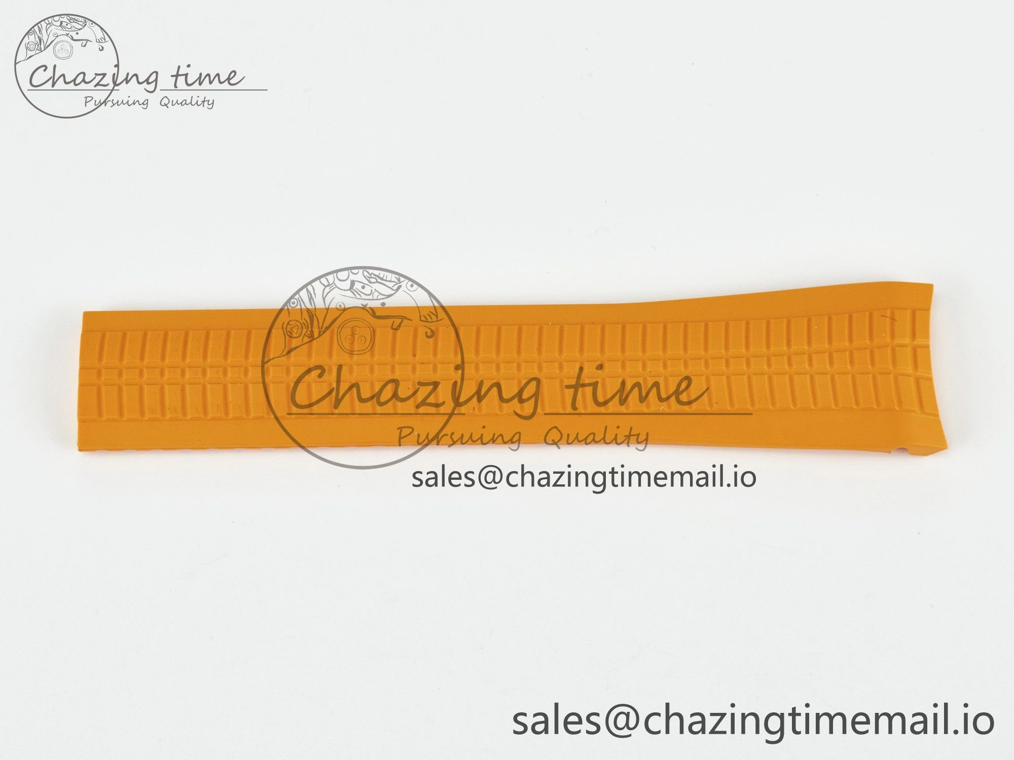 Aquanaut 5168 Best Edition Orange Rubber Strap (Fits the Gen size)