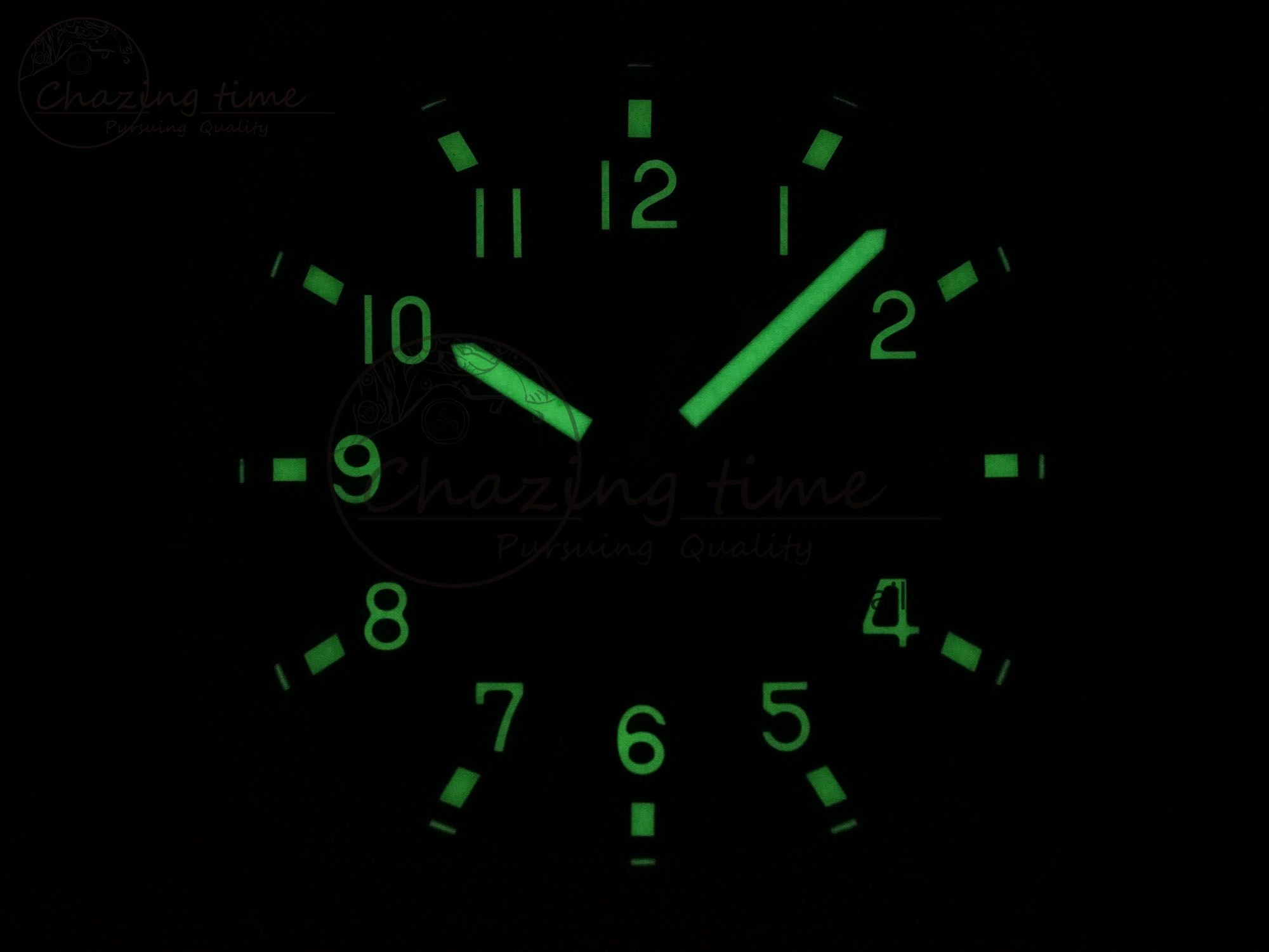 Aquanaut 5168G 42mm SS APWF 1:1 Best Edition Green Dial on Green Rubber Strap A324 Super Clone (Weighted)