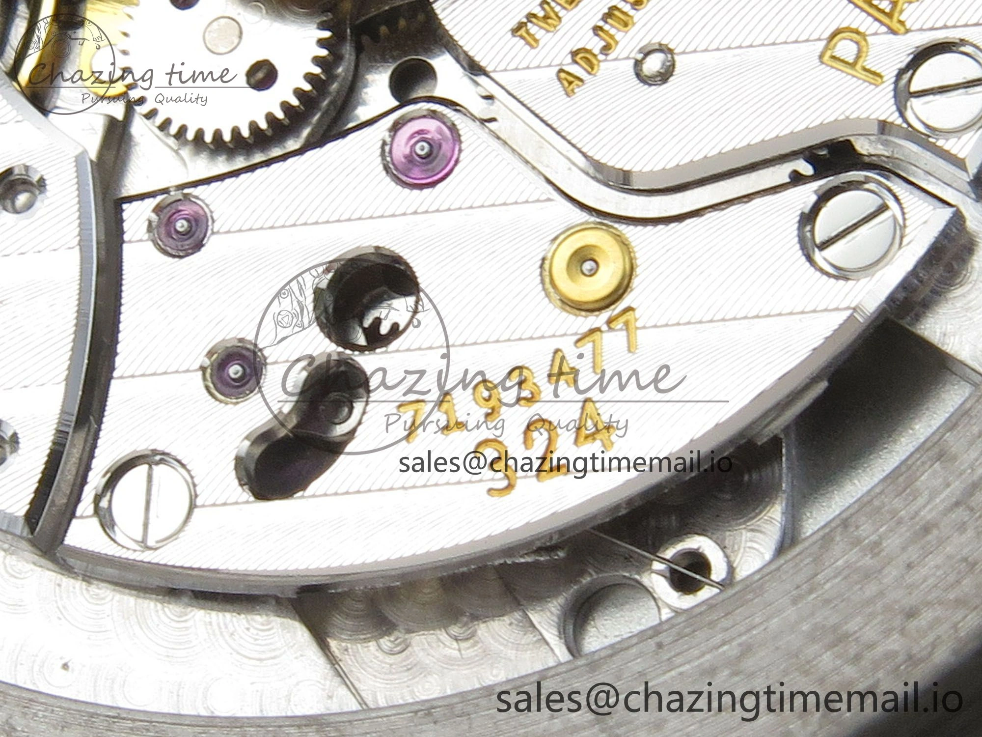 Aquanaut 5168G 42mm SS APWF 1:1 Best Edition Green Dial on Green Rubber Strap A324 Super Clone (Weighted)