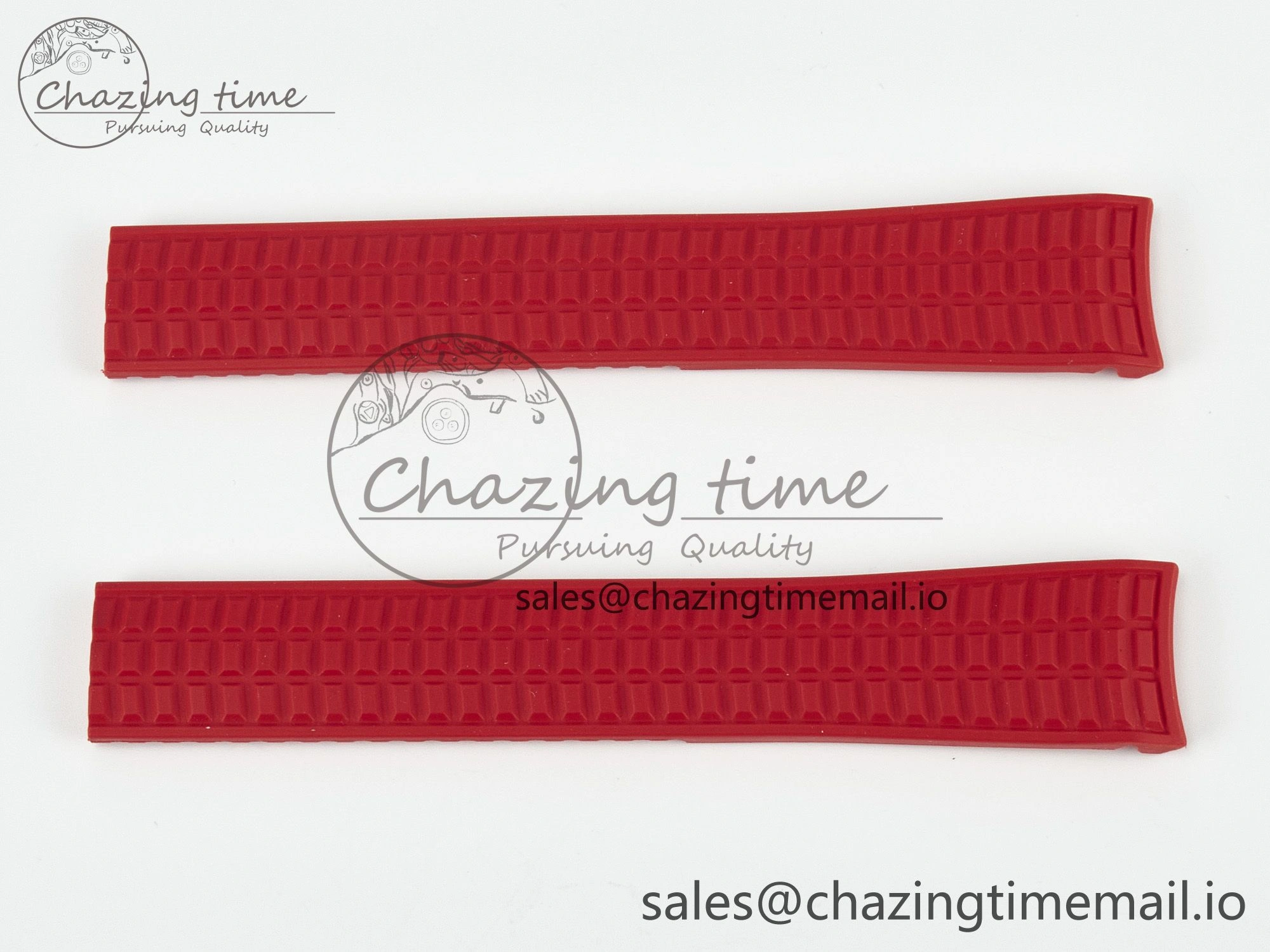 Aquanaut 5267 Best Edition Red Rubber Strap (Fits the Gen size)