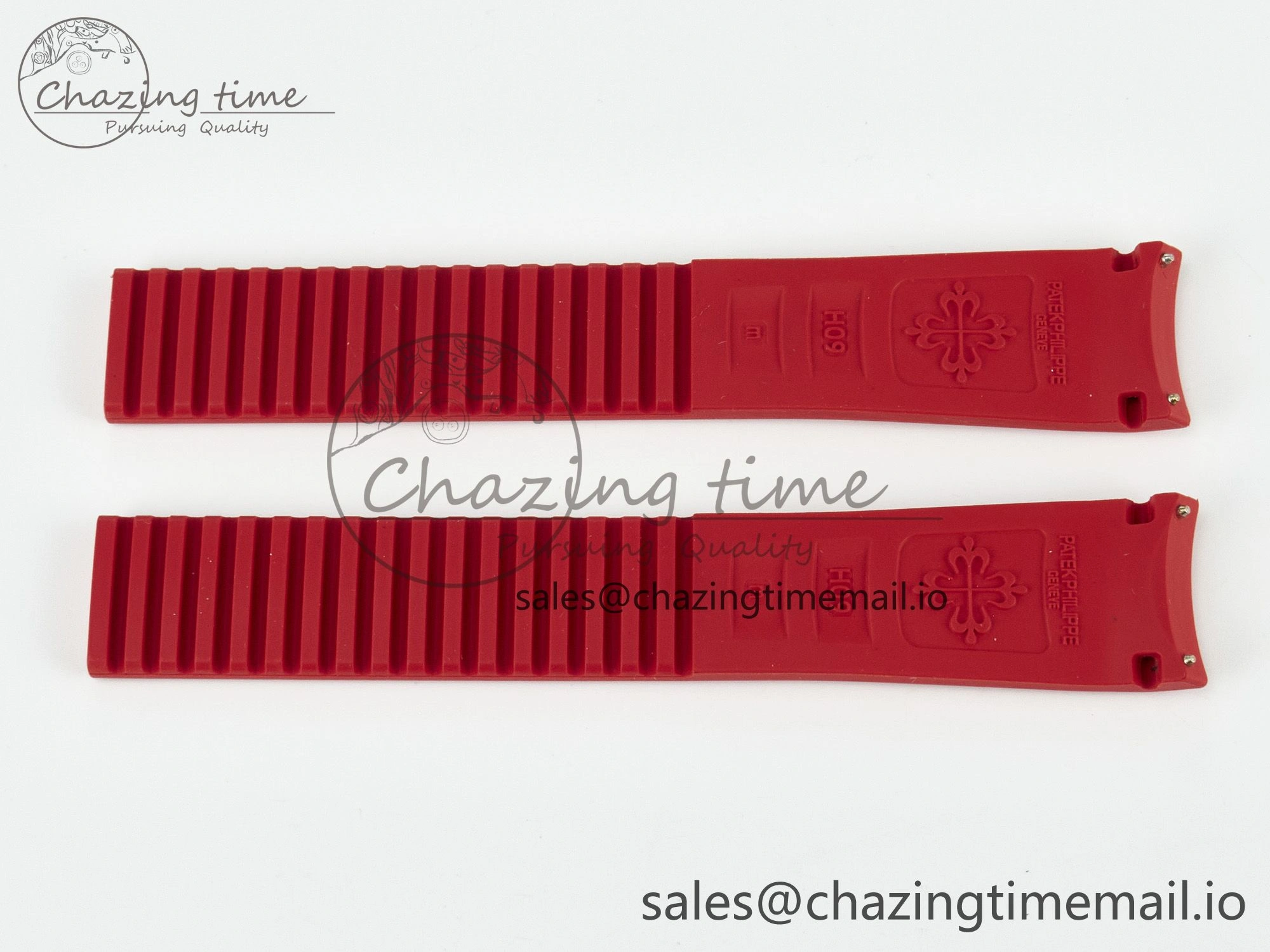 Aquanaut 5267 Best Edition Red Rubber Strap (Fits the Gen size)