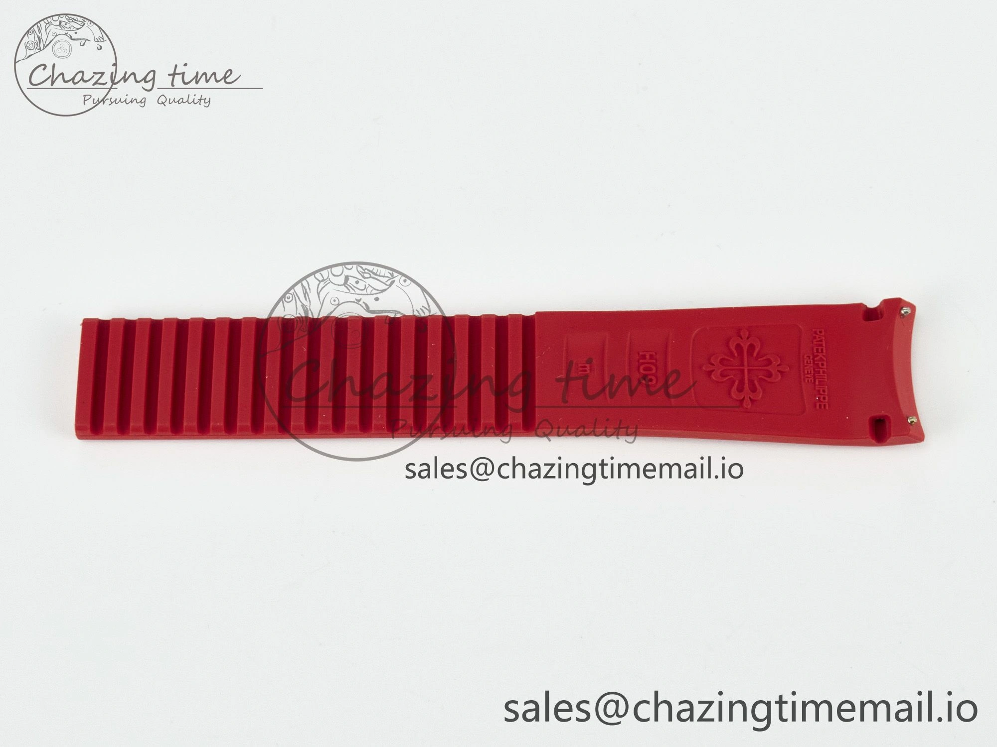 Aquanaut 5267 Best Edition Red Rubber Strap (Fits the Gen size)