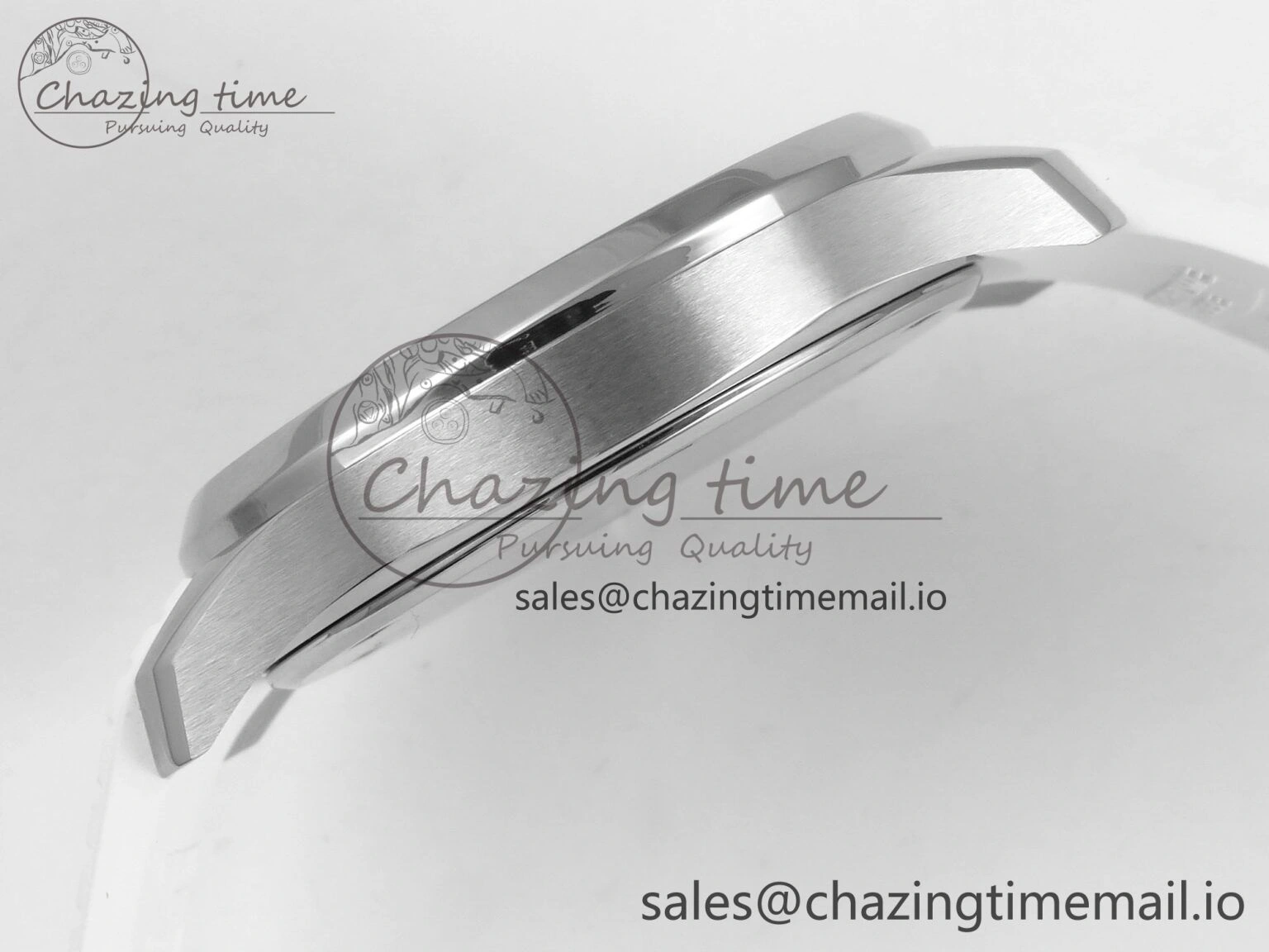 Aquanaut 5267 SS PPF 1:1 Best Edition White Textured Dial On White Rubber Strap Ronda Quartz