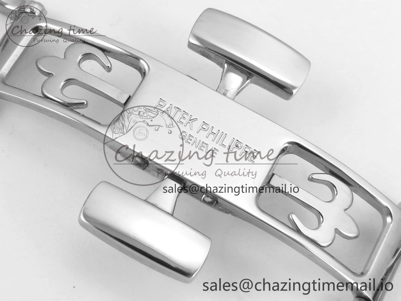 Aquanaut 5267 SS PPF 1:1 Best Edition White Textured Dial On White Rubber Strap Ronda Quartz