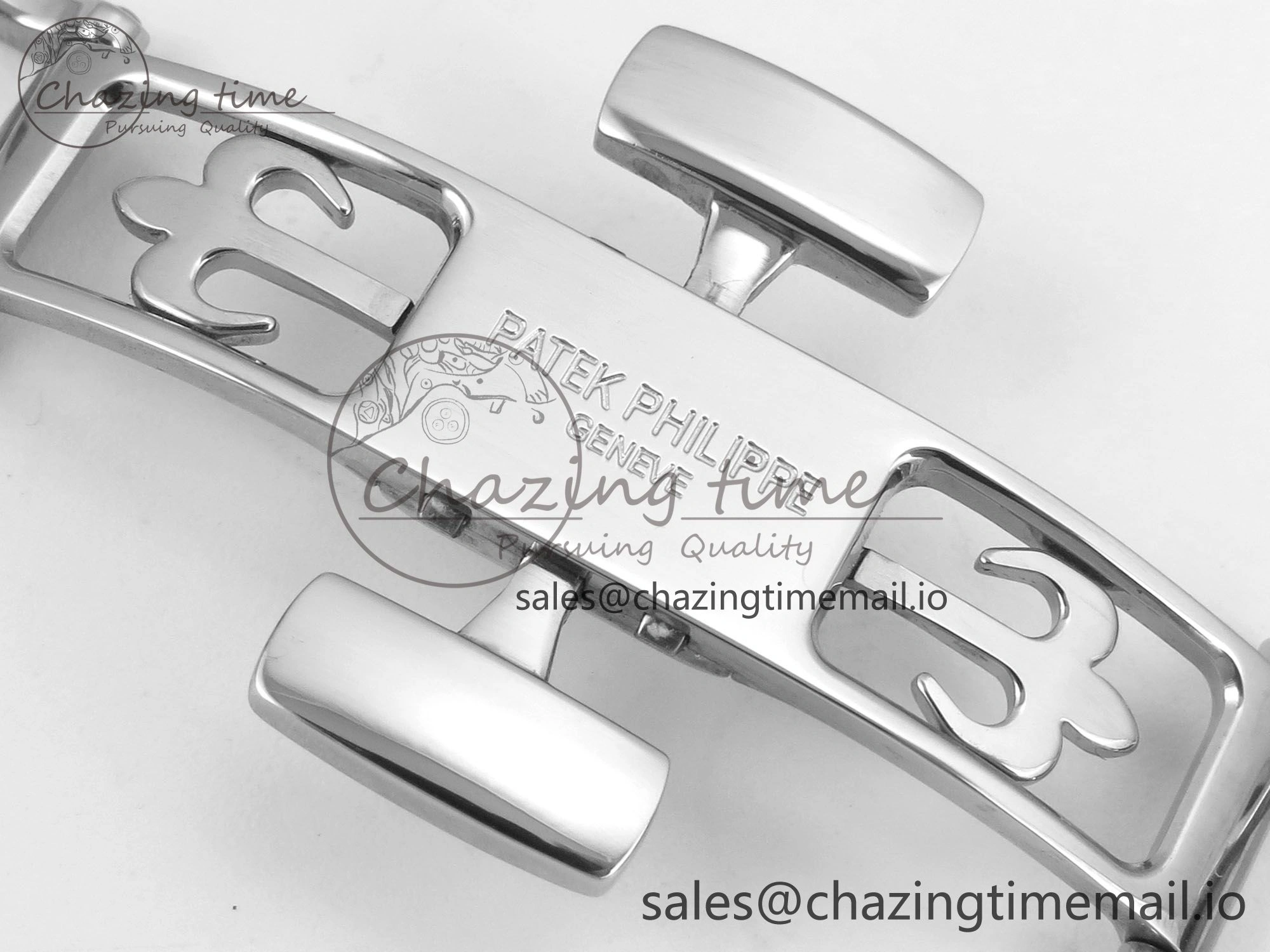 Aquanaut 5267 SS PPF 1:1 Best Edition White Textured Dial On White Rubber Strap Ronda Quartz