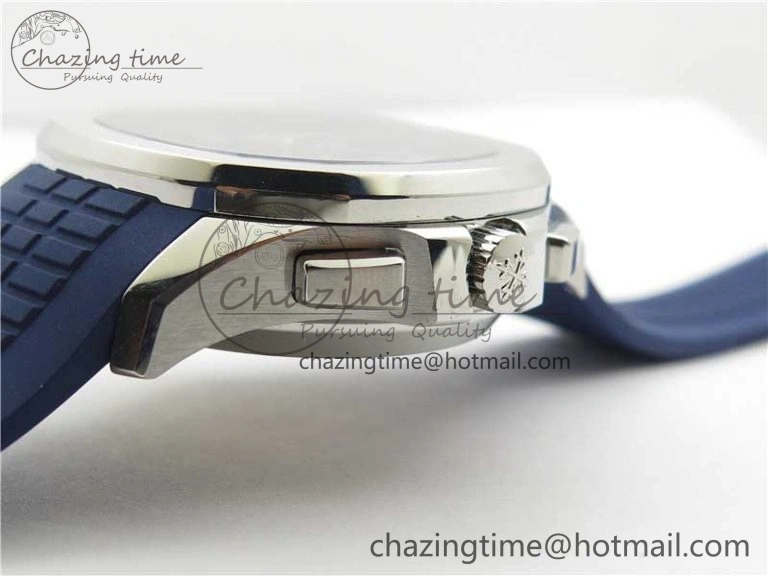 Aquanaut 5968 SS OMF Best Edition Blue Dial on Blue Rubber Strap A520
