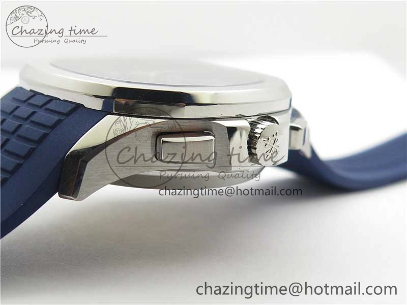 Aquanaut 5968 SS OMF Best Edition Blue Dial on Blue Rubber Strap A520