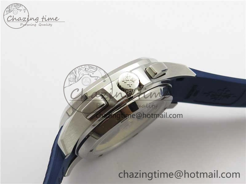 Aquanaut 5968 SS OMF Best Edition Blue Dial on Blue Rubber Strap A520