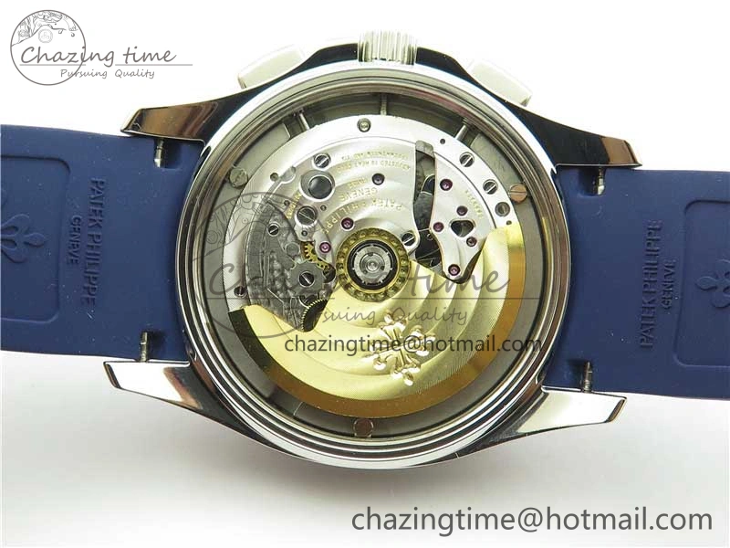 Aquanaut 5968 SS OMF Best Edition Blue Dial on Blue Rubber Strap A520
